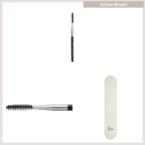 &BE Double End Eyebrow Brushes Kumano Brush & Screw Brush 眉掃 Screw Brush 眉刷 買物課 KAIMONOKA 日本 代購 連線 香港 &BE 2022-11 ALL PRODUCTS AND BE ANDBE BRUSH BRUSHES EYE BROWS BRUSH EYEBROW EYEBROWS EYEBROWS BRUSH KAWAKITA MAKE UP BRUSH MAKEUP MAKEUP BRUSH YUSUKE 河北裕介 眉 眉刷 眉掃 眉筆