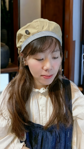KA315 斜布造型帽 買物課 KAIMONOKA 日本 代購 連線 香港 ACCESSORIES ALL PRODUCTS CAP CAPS HAT HATS ON LIVE 帽