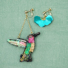 將圖片載入圖庫檢視器 TAMAO WORLD Embroidery Earrings Hummingbird 買物課 KAIMONOKA 日本 代購 連線 香港 ACCESSORIES BIRD BIRDS CLIP EAR RING EAR RINGS EARRING EARRINGS FLORAL FLOWER FLOWERS LIMITED EDITION MUSHROOM PIERCE PIN TAMAO WORLD 夾 耳環 花 針 雀 鳥
