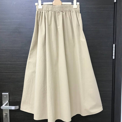 K417 超寬裙擺A型裙 買物課 KAIMONOKA 日本 代購 連線 香港 0823 A/W ALL PRODUCTS CLOTHING ON LIVE SKIRT SKIRTS 半截 半截裙 半身 半身裙 服裝 服飾 裙