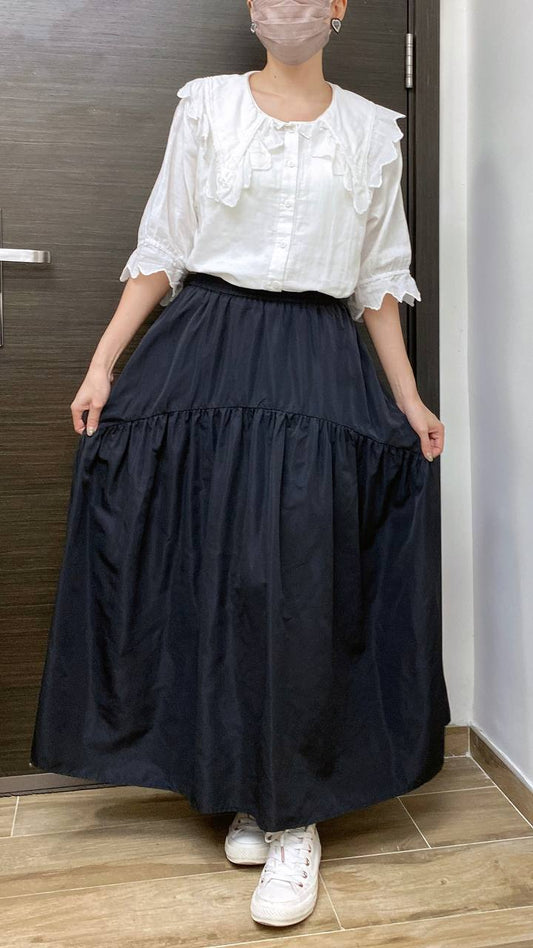 K462 弧形泡泡裙 買物課 KAIMONOKA 日本 代購 連線 香港 A/W ALL PRODUCTS CLOTHING ON LIVE SKIRT SKIRTS 半截 半截裙 半身 半身裙 服裝 服飾 裙