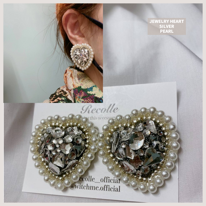 RECOLLE Earrings Series 買物課 KAIMONOKA 日本 代購 連線 香港 ACCESSORIES ALL PRODUCTS EAR CUFF EAR RING EAR RINGS EARCUFF EARRING EARRINGS HAND MADE HANDMADE JAPAN MADE MADE IN JAPAN RECOLLE WITCH ME 手作 手作耳飾 手作飾品 手作飾物 手工 日本 日本手作飾品 日本手作飾物 日本製 耳夾 耳殼夾 耳殼扣 耳環 耳針 耳飾 耳骨夾 耳骨扣 飾 飾品 飾物 首飾