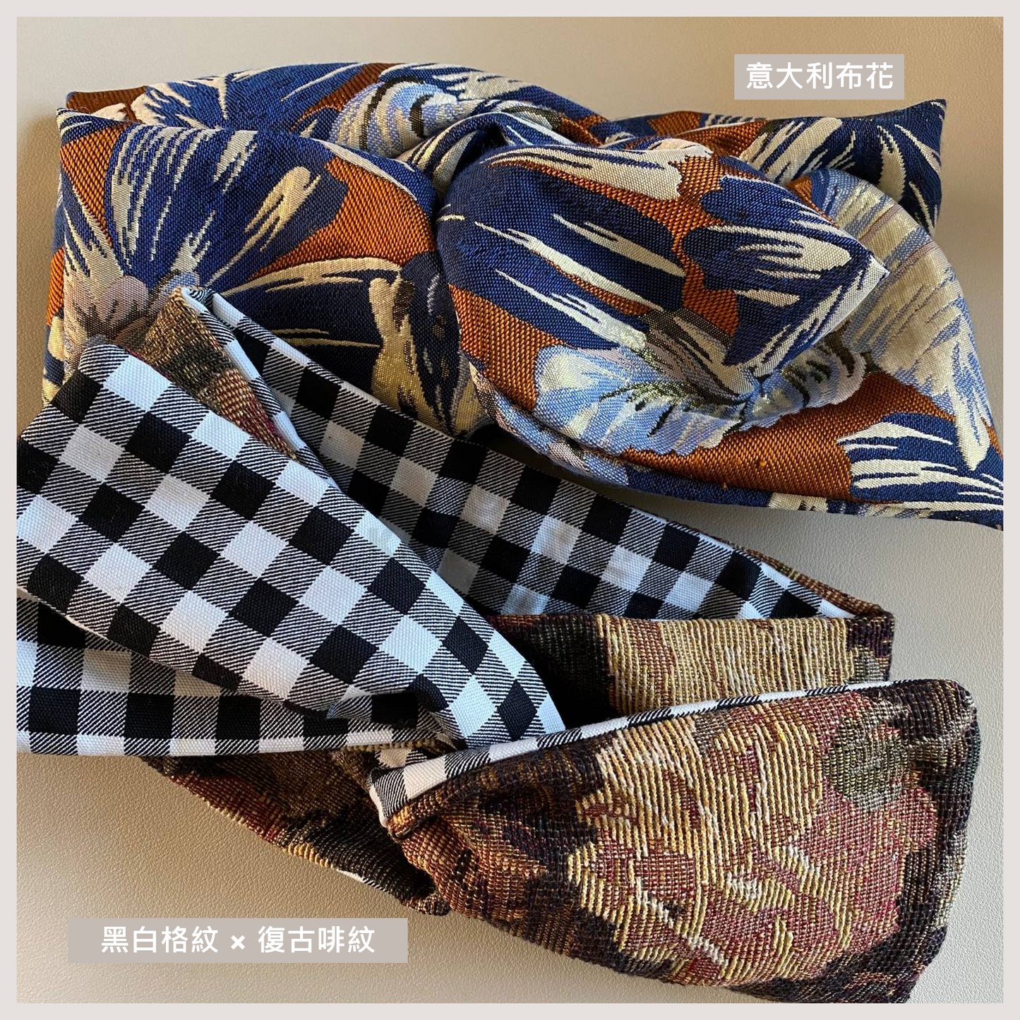 手作髮帶 - 單色／雙色 買物課 KAIMONOKA 日本 代購 連線 香港 ALL PRODUCTS HAIR BAND HAND MADE HANDMADE HEAD BAND HIRADO JAPAN MADE MADE IN JAPAN WITCH ME 布藝 手作 手作頭飾 手作飾品 手作飾物 手工 日本 日本手作飾品 日本手作飾物 日本製 頭巾 頭帶 飾 飾品 飾物 首飾 髮巾 髮帶