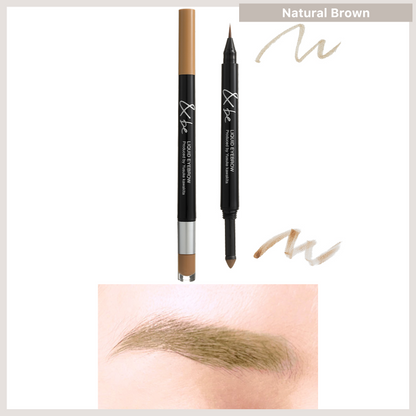 &BE Liquid Eyebrow 眉毛液眉粉兩用筆 Natural Brown 預約 買物課 KAIMONOKA 日本 代購 連線 香港 &BE 2022-11 AND BE ANDBE EYE BROW EYE BROW POWDER EYE BROWS EYE BROWS POWDER EYEBROW POWDER EYEBROWS POWDER MAKEUP 河北裕介 眉 眉毛液 眉液 眉粉 睫