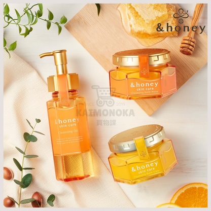 &HONEY Skin Care Cleansing Oil 買物課 KAIMONOKA 日本 代購 連線 香港 &HONEY ALL PRODUCTS ANDHONEY CLEANSING OIL MAKE UP REMOVER MAKEUP REMOVER OIL SKIN CARE 卸妝 卸妝油