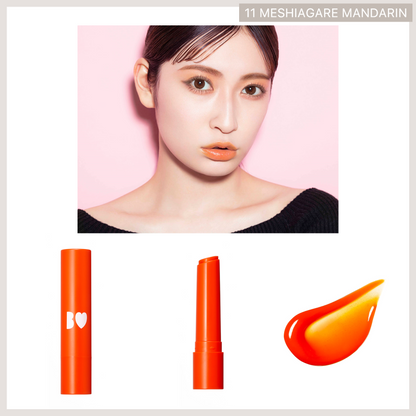 B IDOL Glossy Lip (全17色) 11 Meshiagare Mandarin 預約 買物課 KAIMONOKA 日本 代購 連線 香港 ALL PRODUCTS B B-IDOL BIDOL IDOL LIP LIP STICK LIPS LIPS STICK LIPSTICK MAKEUP NMB48 吉田 吉田朱里 唇 唇膏 朱里