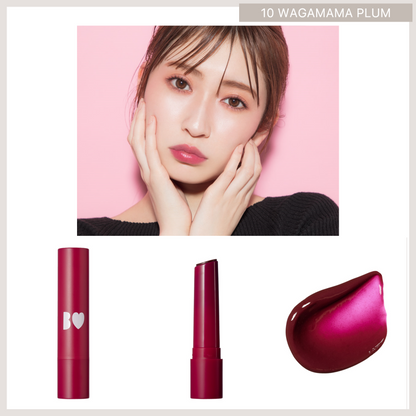 B IDOL Glossy Lip (全17色) 10 Wagamama Plum 預約 買物課 KAIMONOKA 日本 代購 連線 香港 ALL PRODUCTS B B-IDOL BIDOL IDOL LIP LIP STICK LIPS LIPS STICK LIPSTICK MAKEUP NMB48 吉田 吉田朱里 唇 唇膏 朱里