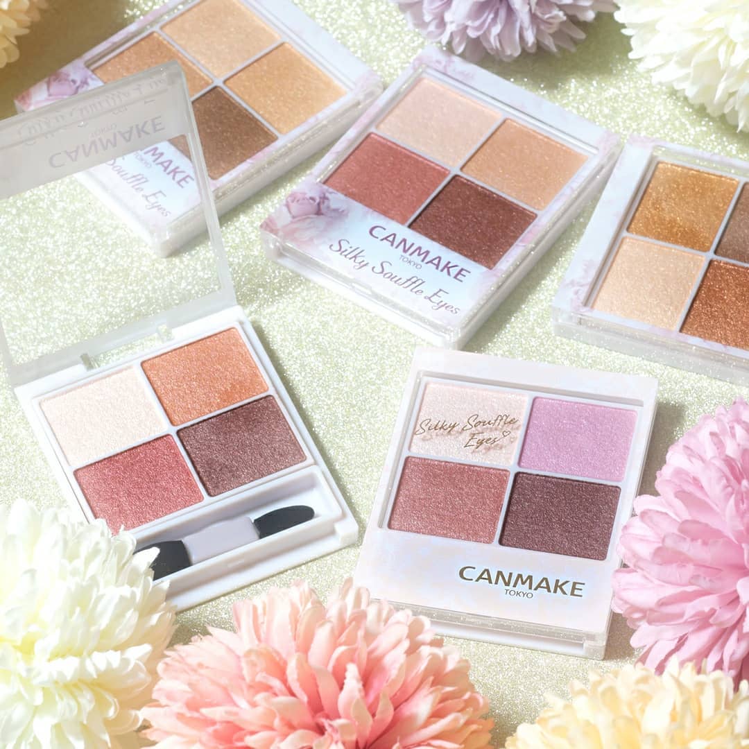 CANMAKE Silky Souffle Eyes 眼影 ★新色 買物課 KAIMONOKA 日本 代購 連線 香港 ALL PRODUCTS CANMAKE EYE SHADOW EYESHADOW MAKEUP 眼影