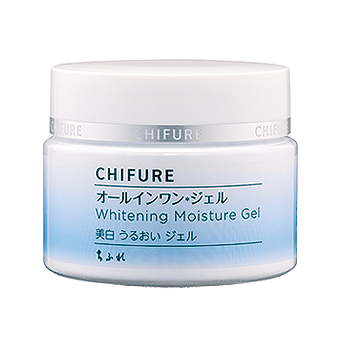 CHIFURE All In One Whitening Moisture Gel 六合一亮白美肌保濕凝霜 買物課 KAIMONOKA 日本 代購 連線 香港 ALCOHOL FREE ALL PRODUCTS CHIFURE MOISTURIZERS NO ALCOHOL NON-ALCOHOL NON-ALCOHOLIC SKIN CARE 無酒精