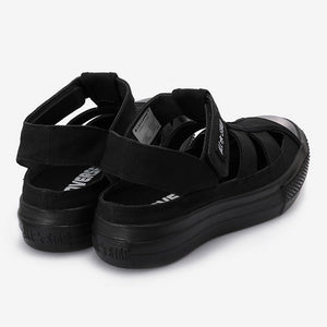 CONVERSE All Star Light Plts Gladiator OX Black 31302061 買物課 KAIMONOKA 日本 代購 連線 香港 ALL ALL PRODUCTS BLACK CANVAS CLOTHING CONVERSE GLADITOR LIGHT OX PLTS SANDALS SHOES STAR 帆布 涼鞋 鞋