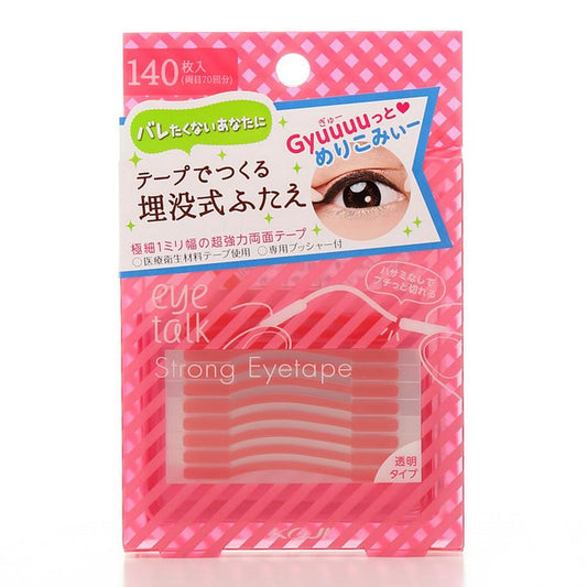 KOJI Eyetalk Strong Eyetape 強力雙眼皮膠貼 買物課 KAIMONOKA 日本 代購 連線 香港 ALL PRODUCTS DOUBLE EYELID DOUBLE EYELIDS EYE TALK EYE TAPE EYELID EYELIDS EYETALK EYETAPE KOJI MAKEUP MAKEUP TOOLS 雙眼皮 雙眼皮膠水