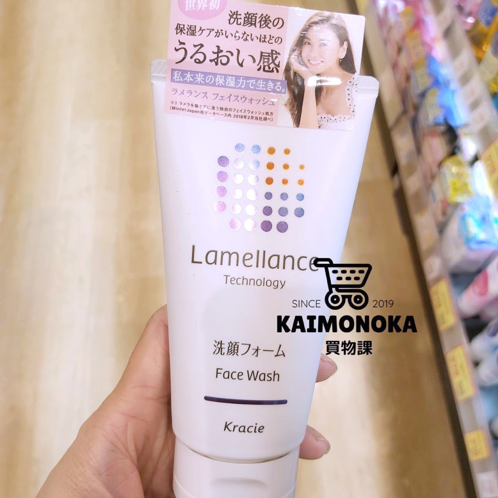 LAMELLANCE Face Wash Foam 潔面乳 買物課 KAIMONOKA 日本 代購 連線 香港 ALL PRODUCTS CLEANSER CLEANSING KRACIE LAMELLANCE SKIN CARE 洗臉 洗面 潔臉 潔面