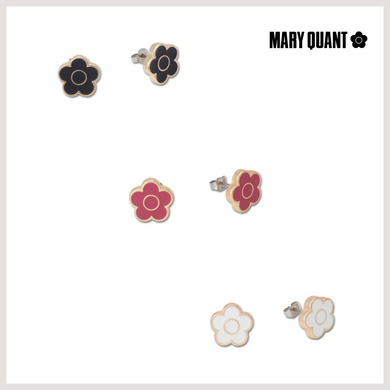 MARY QUANT Matte Epo Daisy Earrings 買物課 KAIMONOKA 日本 代購 連線 香港 ACCESSORIES ALL PRODUCTS EARRINGS MARY MARY QUANT QUANT 瑪莉官