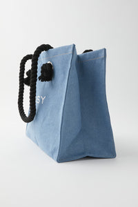 MOUSSY Denim Shopper Bag 買物課 KAIMONOKA 日本 代購 連線 香港 ACCESSORIES ALL PRODUCTS BAGS DENIM JEANS MOUSSY 牛仔 袋