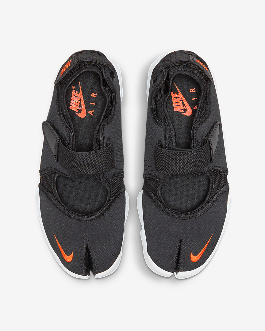 NIKE Air Rift Breathe DN1338-001 買物課 KAIMONOKA 日本 代購 連線 香港 AIR RIFT ALL PRODUCTS BLACK BREATHE CLOTHING DN1338 DN1338-001 NIKE ORANGE RUSH SHOES WHITE 二指鞋 忍者鞋