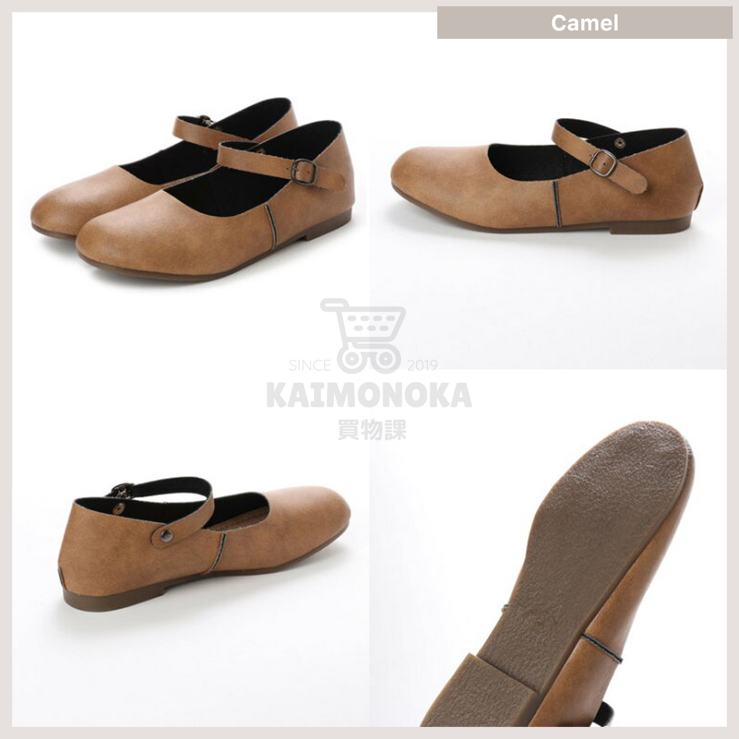 ★鳥P選 日本製 2Way 防滑軟底平底鞋 (21.5~26cm 全9色) Camel 預約 買物課 KAIMONOKA 日本 代購 連線 香港 ALL PRODUCTS BIRDY P CLOTHING JANE JAPAN MADE MADE IN JAPAN MARY MARY JANE MARYJANE MIJ SHOES 婆仔鞋 平底鞋 日本 日本製 瑪麗珍 鞋