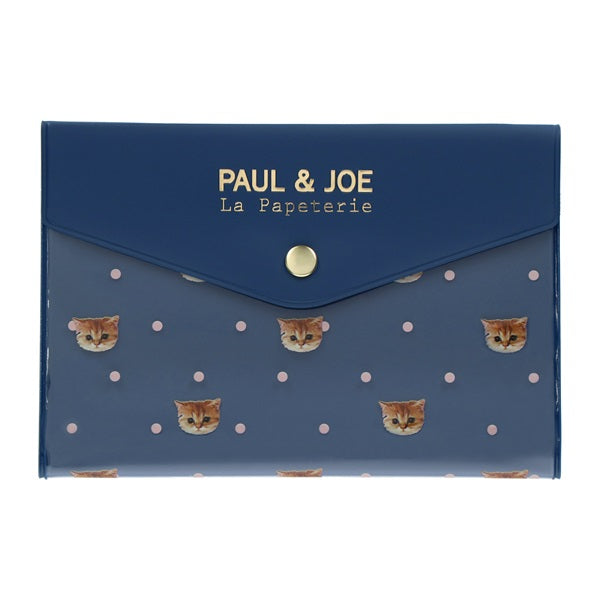 PAUL & JOE Mask Case 貓貓抗菌口罩套 Navy 買物課 KAIMONOKA 日本 代購 連線 香港 ACCESSORIES ALL PRODUCTS JOE MASK CASE MASK RELATED PRODUCTS PAUL PAUL & JOE PAUL AND JOE POUCHES 口罩套