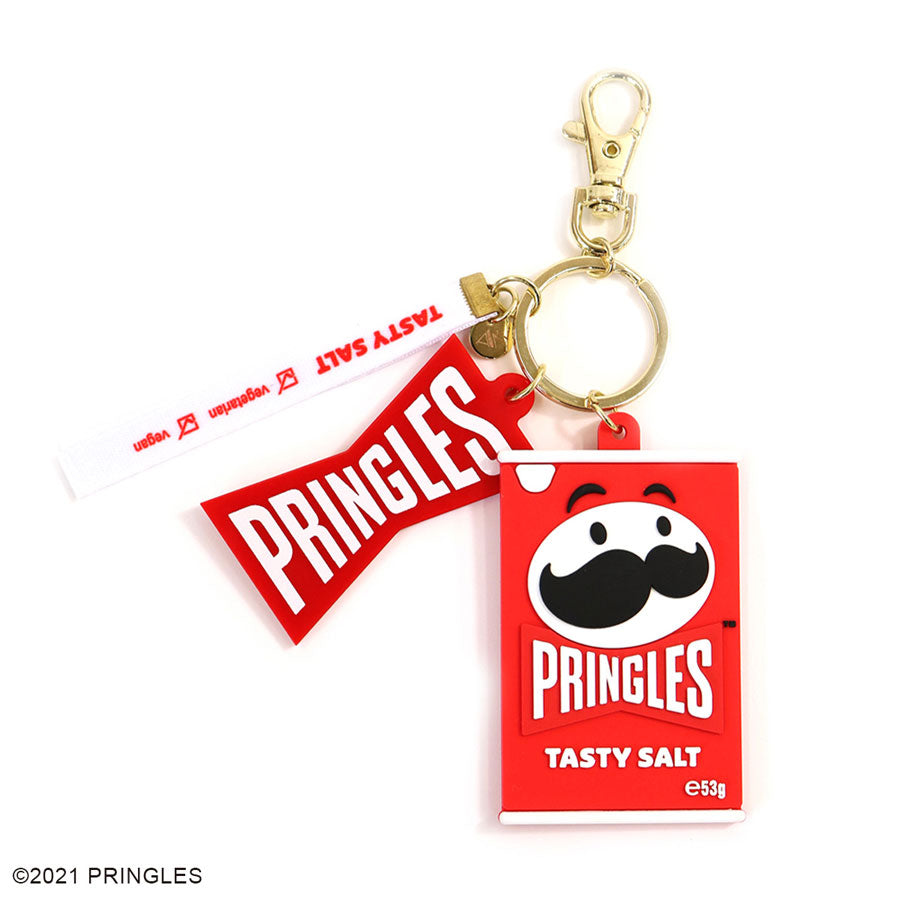 PRINGLES × ACCOMMODE Collaboration Pringles Package Charm 鎖匙扣 Red - Tasty Salt H135×W45mm 買物課 KAIMONOKA 日本 代購 連線 香港 ACCESSORIES ACCESSORIES OTHERS ACCOMMODE CHARM KEY CHAIN KEY HOLDER KEYCHAIN PRINGLES 匙扣 吊飾 品客 鬍鬚佬