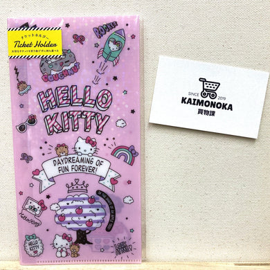 SANRIO Hello Kitty Ticket Holder 買物課 KAIMONOKA 日本 代購 連線 香港 ALL PRODUCTS HELLO KITTY HOUSEHOLD SANRIO STATIONERIES TICKET HOLDER
