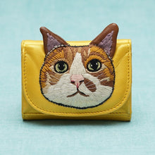 將圖片載入圖庫檢視器 TAMAO WORLD Sheep Leather Embroidery Cat Mini Wallet Camel Cat Gold Gold 約 W10.7×H8×D3.5cm 買物課 KAIMONOKA 日本 代購 連線 香港 ACCESSORIES CAT CATS LIMITED EDITION MUSHROOM TAMAO WALLETS WORLD 喵 貓 財布 銀包 錢包

