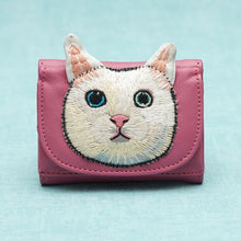 將圖片載入圖庫檢視器 TAMAO WORLD Sheep Leather Embroidery Cat Mini Wallet Cat Pink Pink 約 W10.7×H8×D3.5cm 買物課 KAIMONOKA 日本 代購 連線 香港 ACCESSORIES CAT CATS LIMITED EDITION MUSHROOM TAMAO WALLETS WORLD 喵 貓 財布 銀包 錢包
