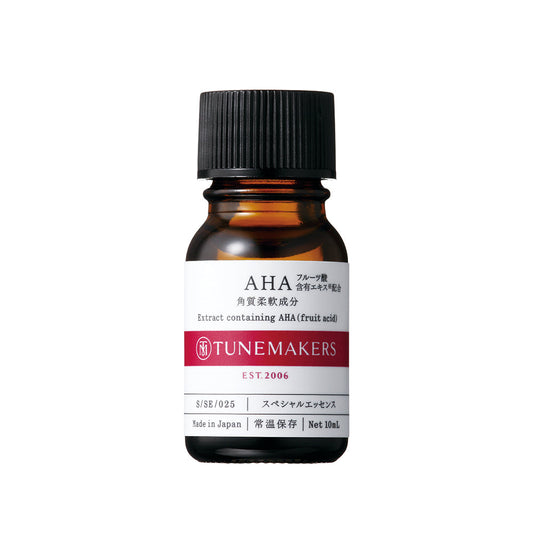 TUNEMAKERS AHA 果酸原液（黑頭．毛孔粗大） Extract Containing AHA (Fruit Acid) 10mL 預約 買物課 KAIMONOKA 日本 代購 連線 香港 ACID AHA ALL PRODUCTS CONTAINING ESSENCE EXTRACT FRUIT JAPAN MIJ SERUM SKIN CARE TUNEMAKERS 原液 日本 果酸 精華 限時優惠