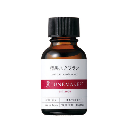 TUNEMAKERS 精製角鯊烯油（缺水．乾燥．敏感．普通／油性皮膚） Purified Squalene Oil 20mL 買物課 KAIMONOKA 日本 代購 連線 香港 ALL PRODUCTS ESSENCE EXTRACT JAPAN MIJ OIL PURIFIED SERUM SQUALENE TUNEMAKERS 原液 日本 油 精華 角鯊烯