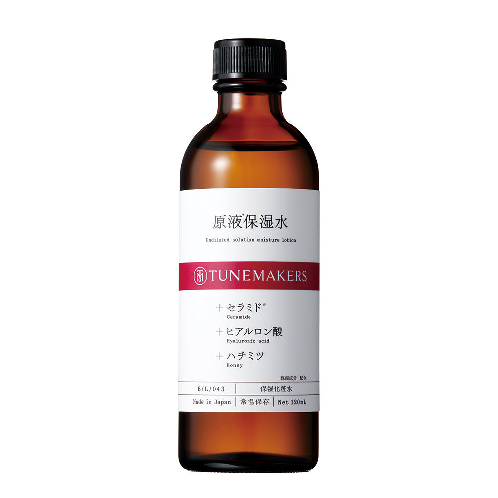 TUNEMAKERS 原液保濕水（乾燥） Undiluted Solution Moisture Lotion 120mL 買物課 KAIMONOKA 日本 代購 連線 香港 ACID ALL PRODUCTS CERAMIDE COLLAGEN ESSENCE EXTRACT HONEY HYALURONAN HYALURONIC JAPAN JELLY MIJ ROYAL SERUM SKIN CARE TONER TUNEMAKERS 原液 日本 玻尿酸 神經酰胺 神經醯胺 精華 膠原蛋白 蜂王漿 蜂蜜 透明質酸 限時優惠